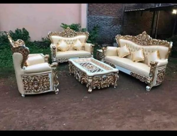 Set Sofa Tamu Ukiran Mewah Jati Jepara Model Klasik